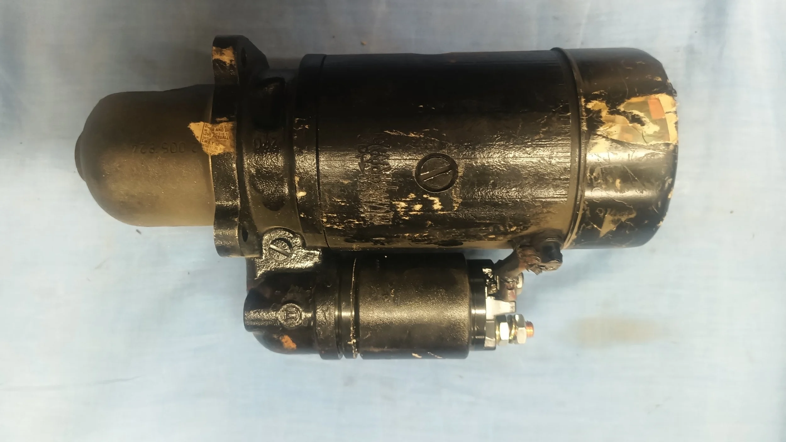 847343R92 STARTER MOTOR