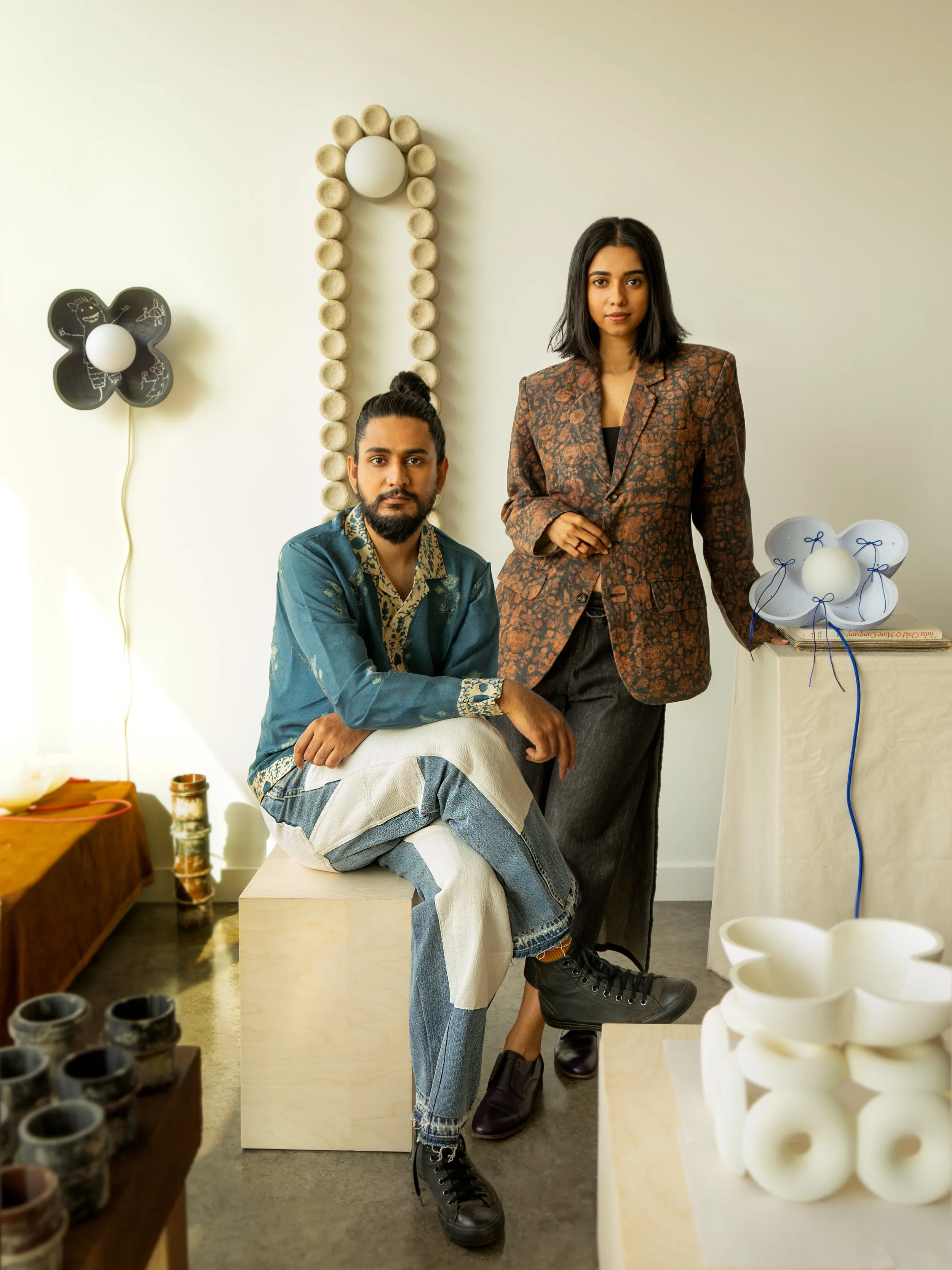 soft-geometry presents Flowers in Our Hair at Kartik Research, New York