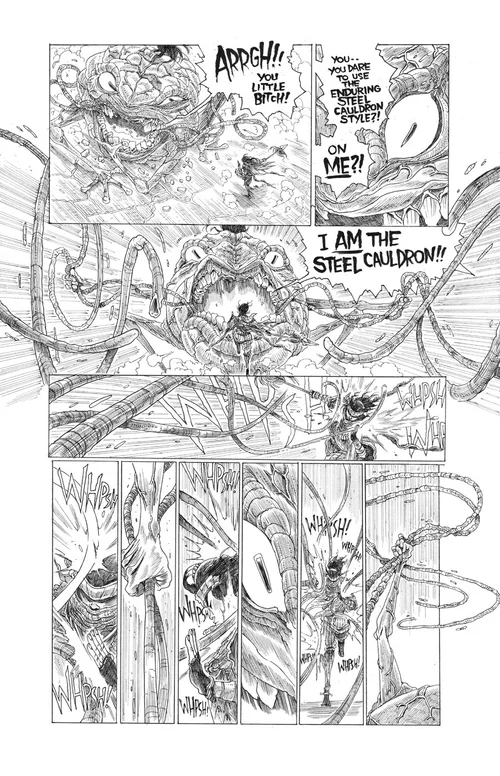 James Stokoe | Orphan and the Five Beasts: Bath of Blood Issue #4, Page 15 | Marley Zarcone / James Stokoe