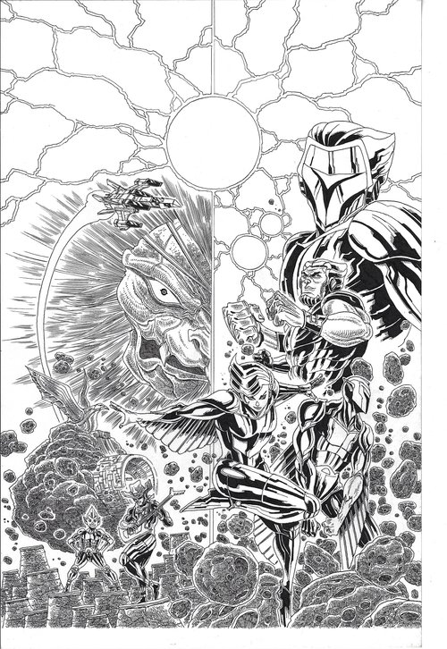 James Stokoe - Silverhawks #1 (Dynamite Entertainment)