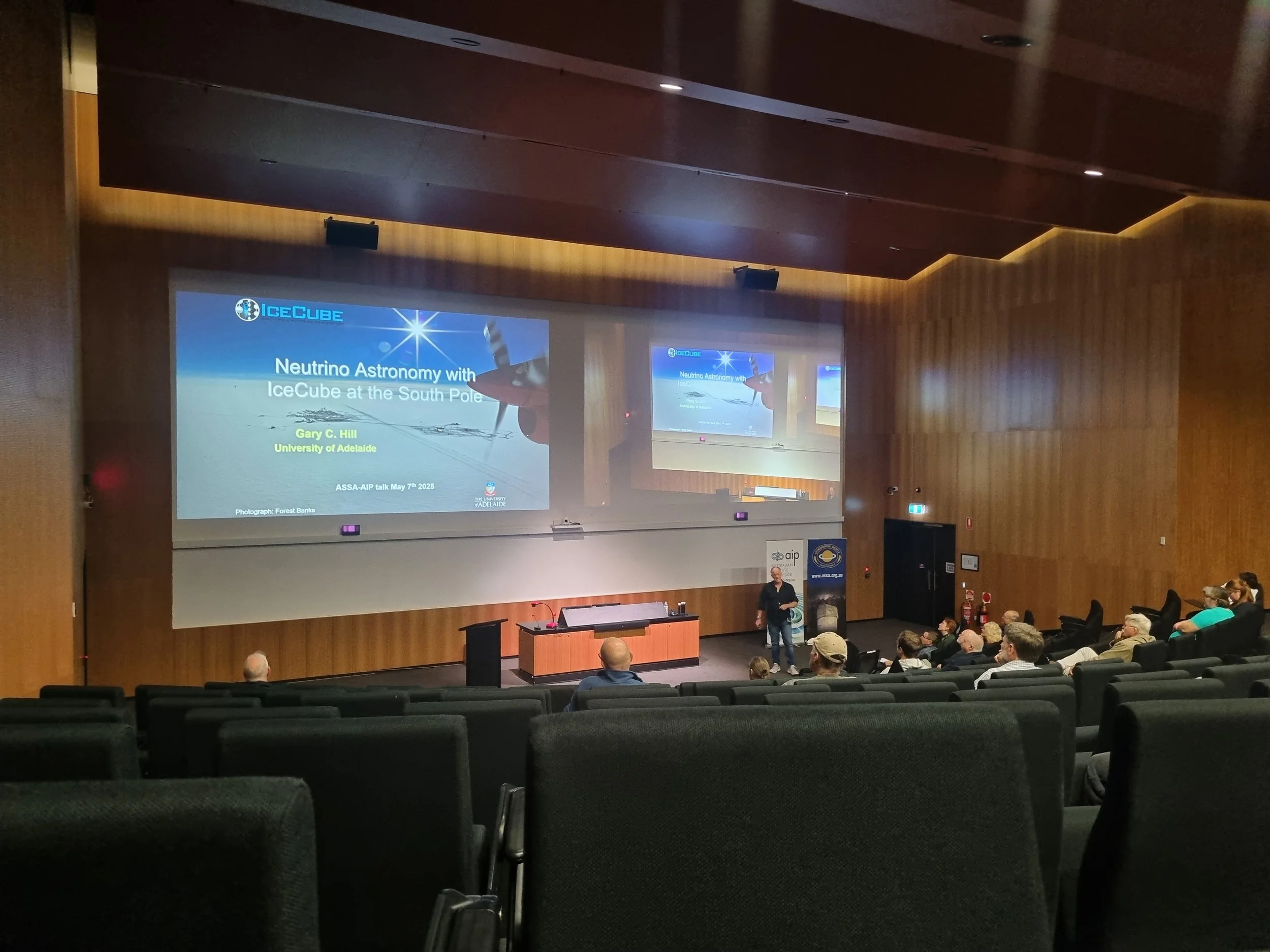 Science in the South Pole; IceCube Detecting Neutrinos