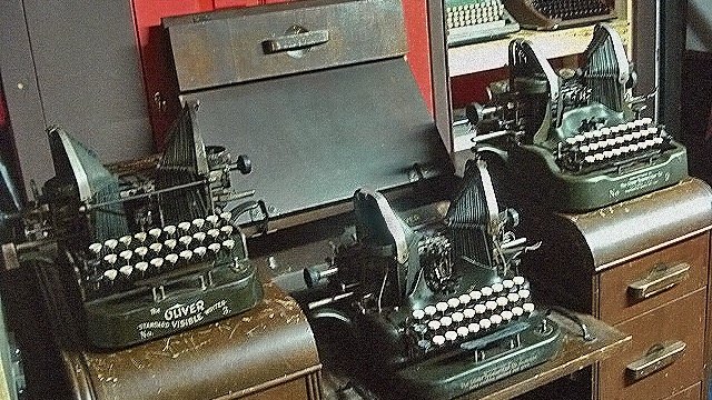 My first three Olivers- Nos. 9, 3, and 5, acquired in that order. This image is from around 15 years ago.