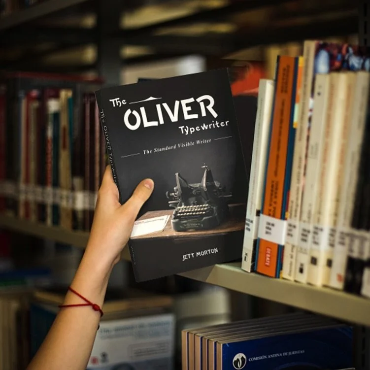 After 5+ years of researching, writing, photographing, and editing, I am excited to announce my new book about the Oliver typewriter will be available this Friday, August 15. Come back Friday to get your copy and learn all about the Standard Visible 