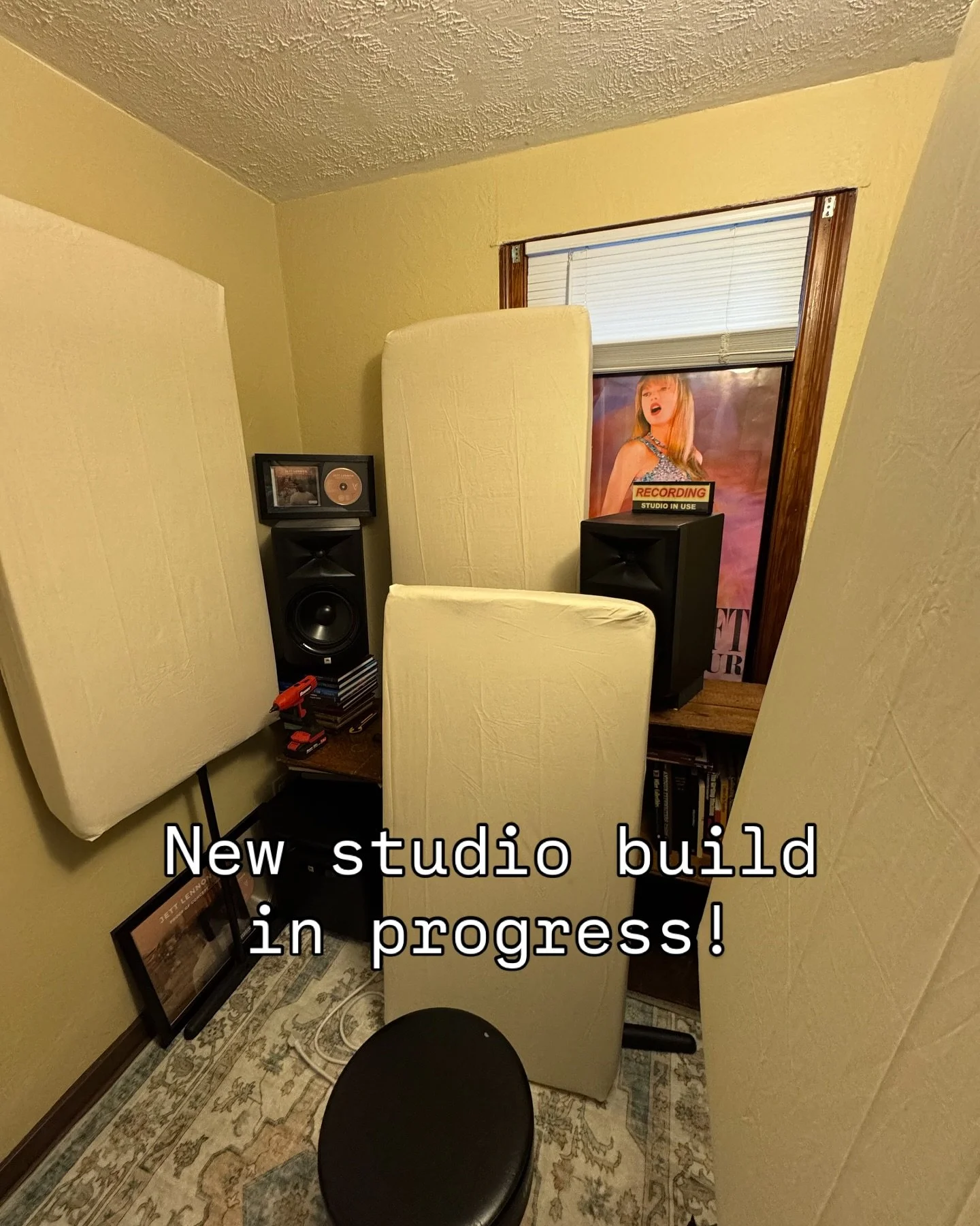 From the ground up ⬆️ #304 #morgantown #rap #homestudio #jbl #recordingstudio #wv #wvu #appalachia