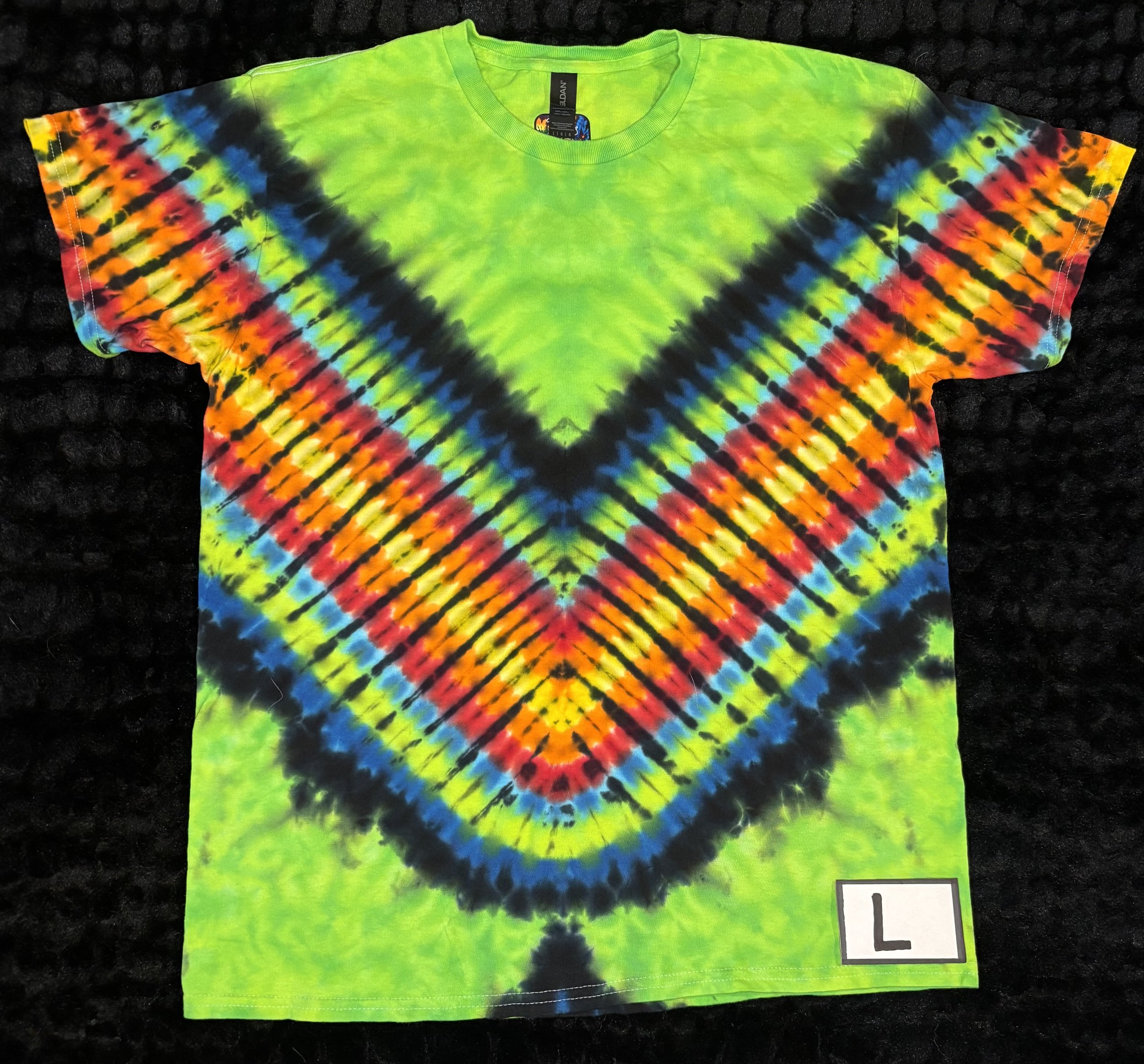 Lime V Tee