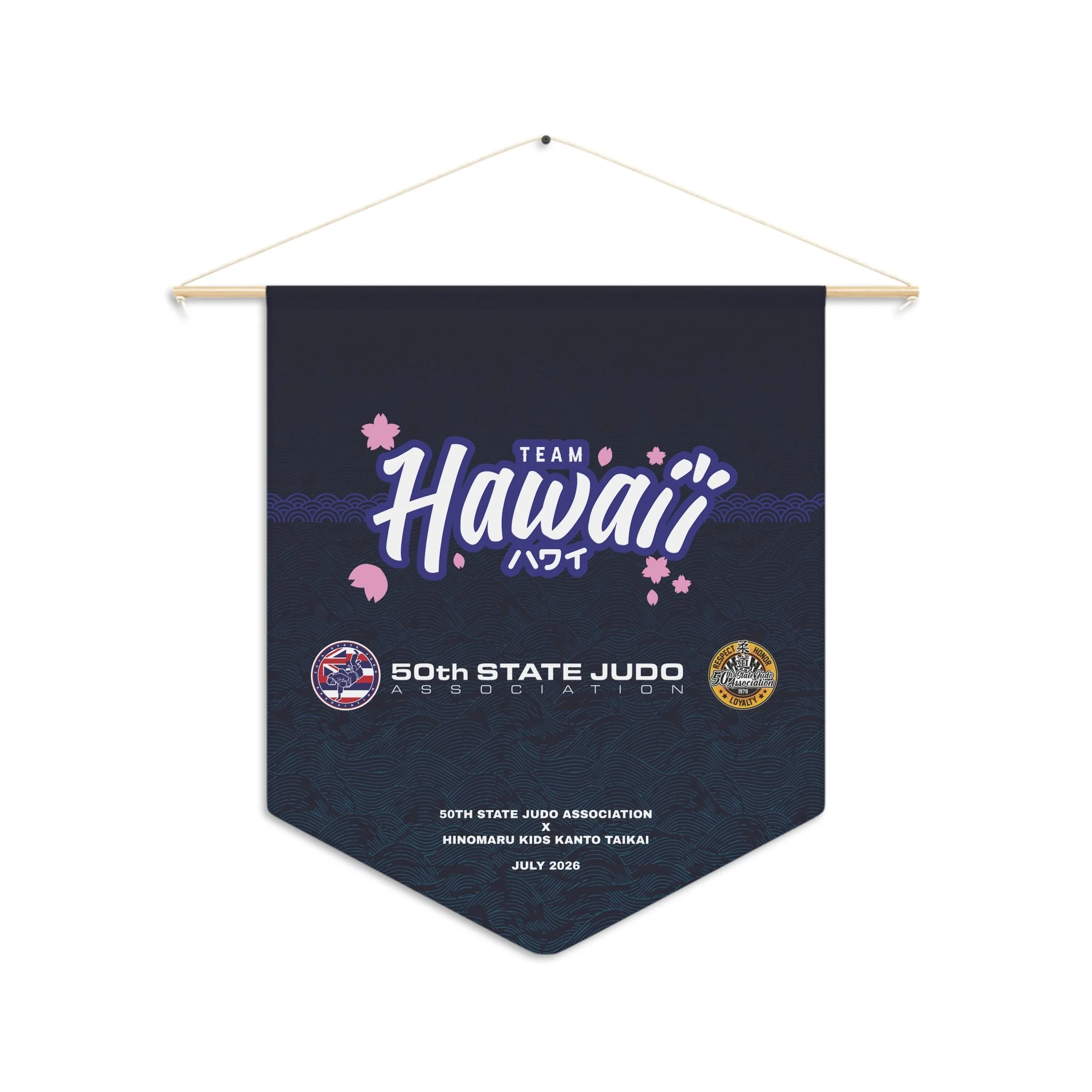 Team Hawaii Judo Pennant