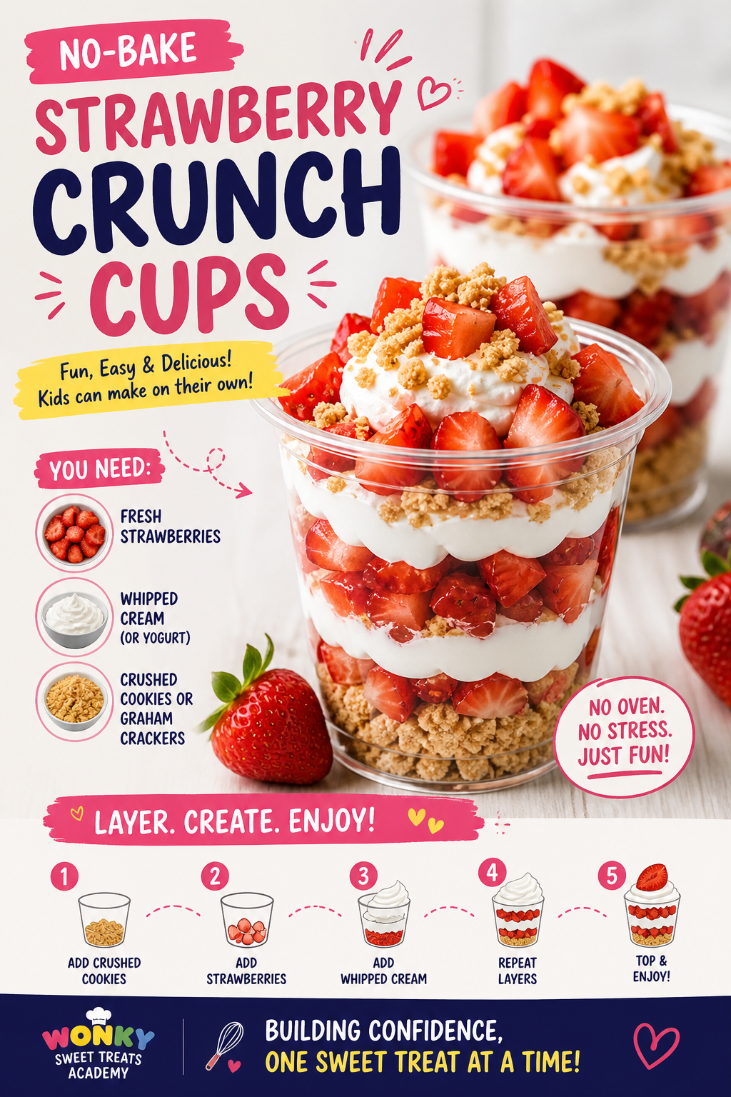 Strawberry Crunch Cup