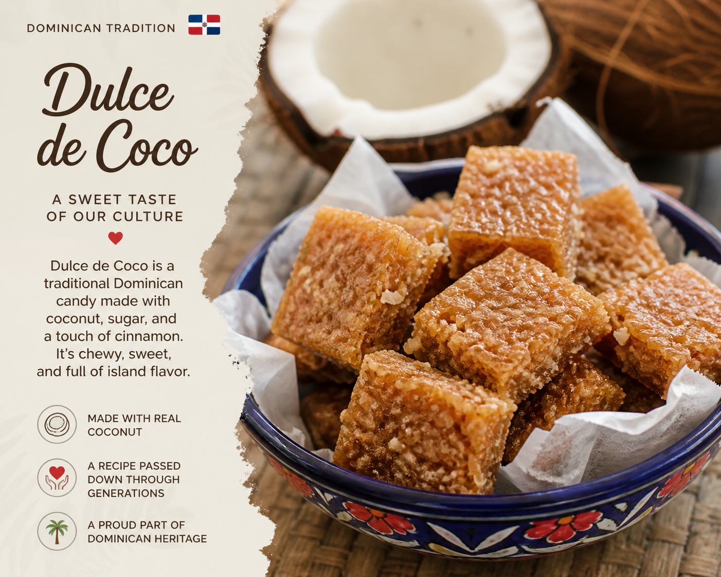 Inspired by traditional Dominican sweets, this recipes bring a fun, kid-friendly twist to flavors enjoyed across the Caribbean.