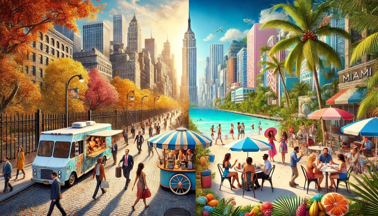 where is it easier to meet new people NYC or Miami?