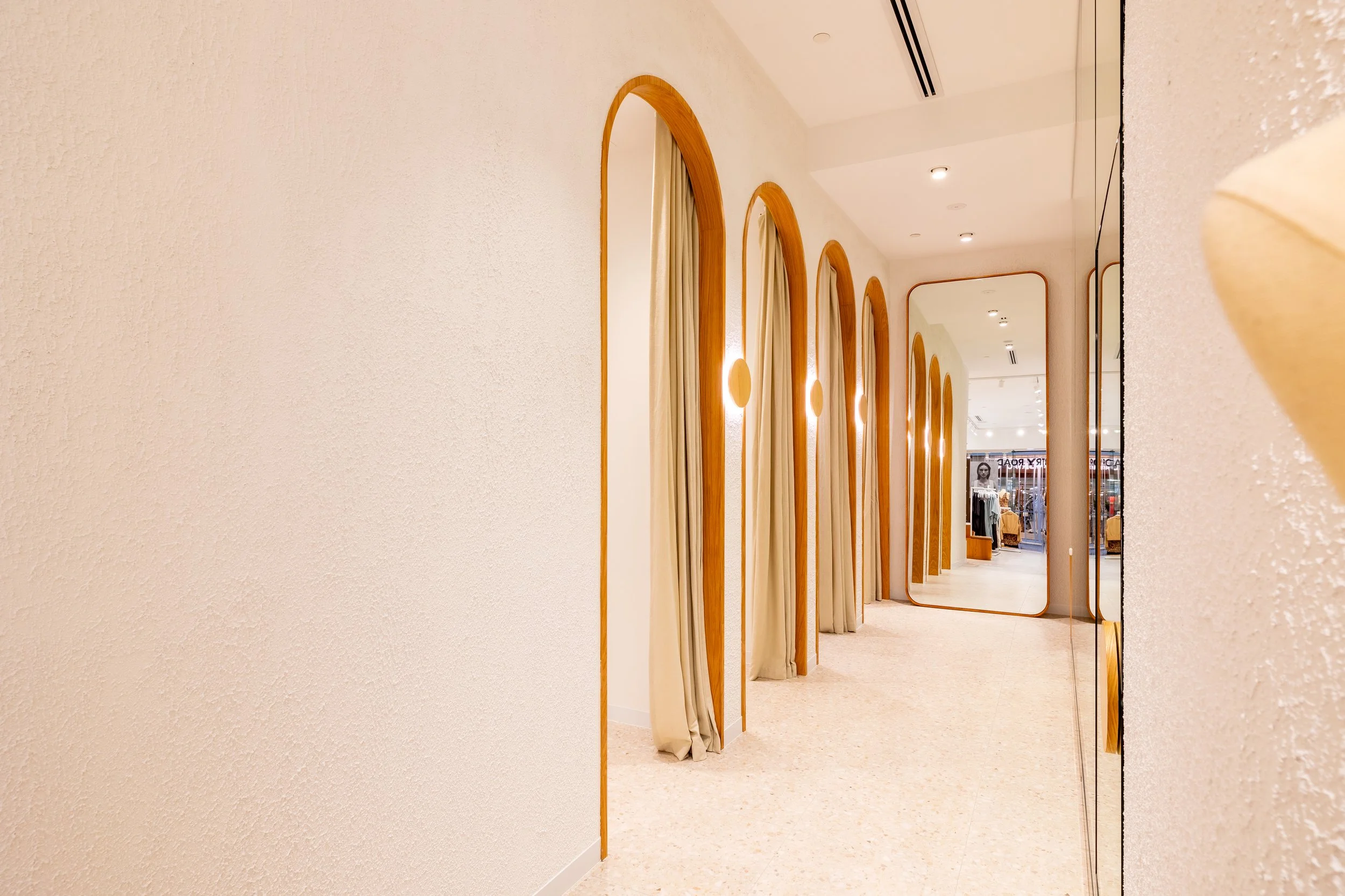 Nude Lucy change rooms Brisbane City.