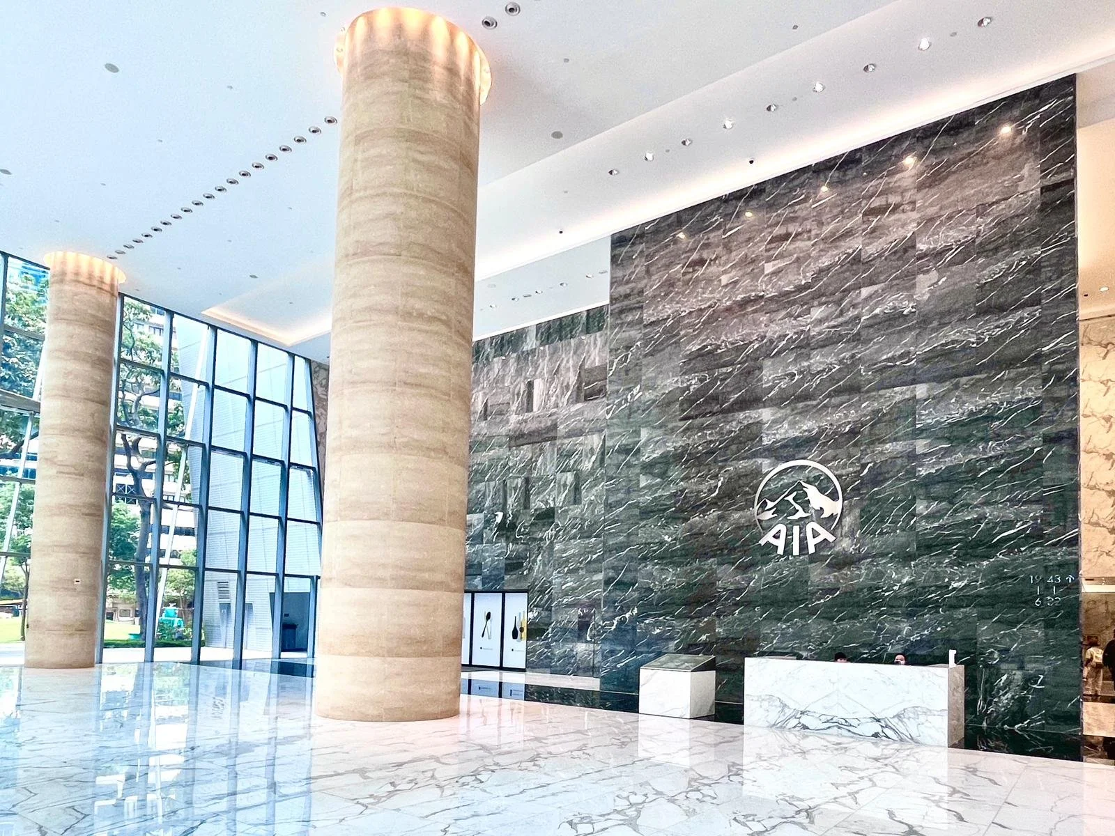 Kwun Tong AIA Tower Lobby（RTC Kwun Tong AIA  Business Centre）
觀塘AIA 友邦大樓大堂（RTC 觀塘AIA商務中心）
