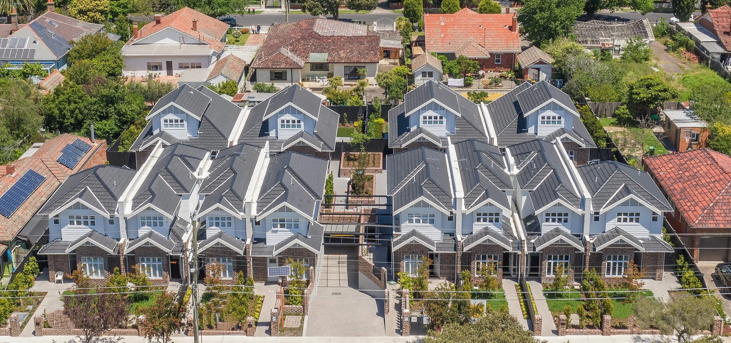 An image of Coburg Townhouses.