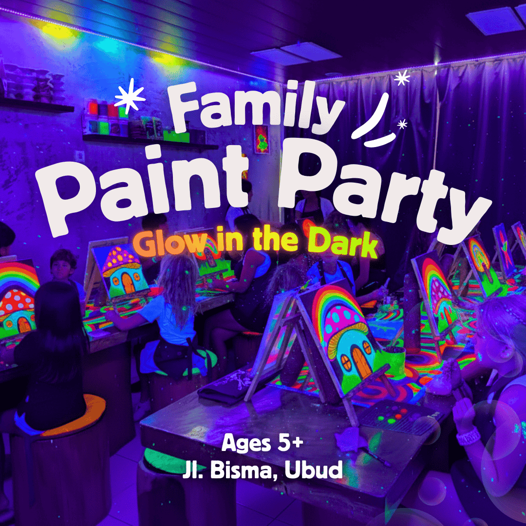 🌈 Family Paint Party: Glow in the Dark (Ages 5+)