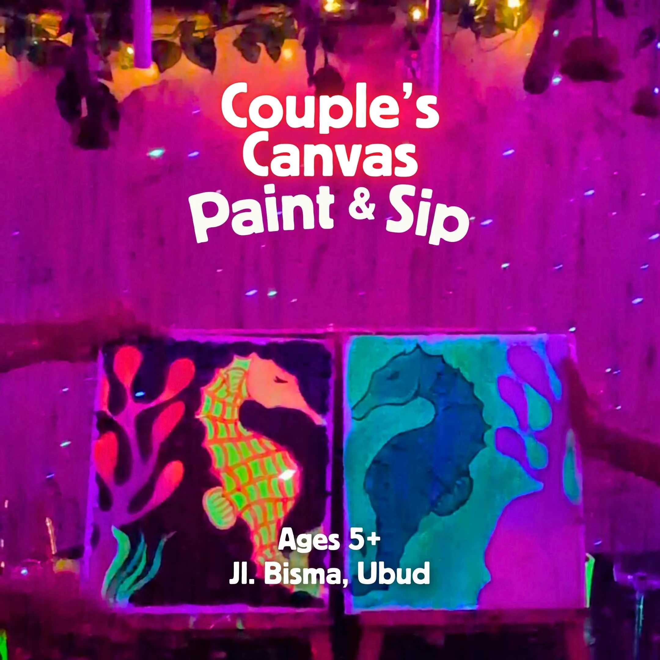 💝Couple’s Canvas: Paint and Sip Valentines Day Special
