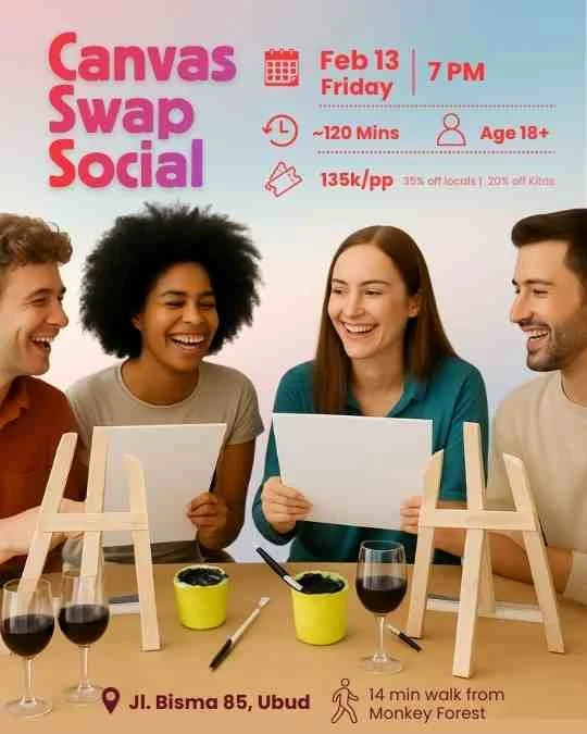 🔄 Canvas Swap Social Mingle (Ages 18+)