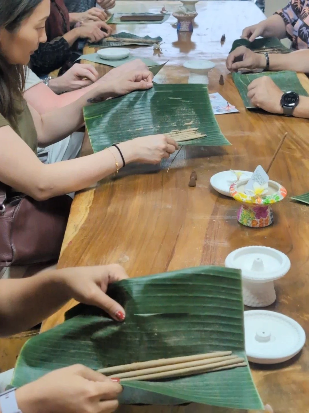 coating incense sticks