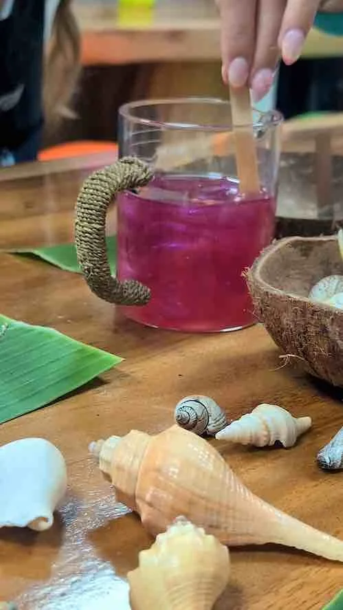 ✨ Add Glitter to make the Candle Shimmer (optional)