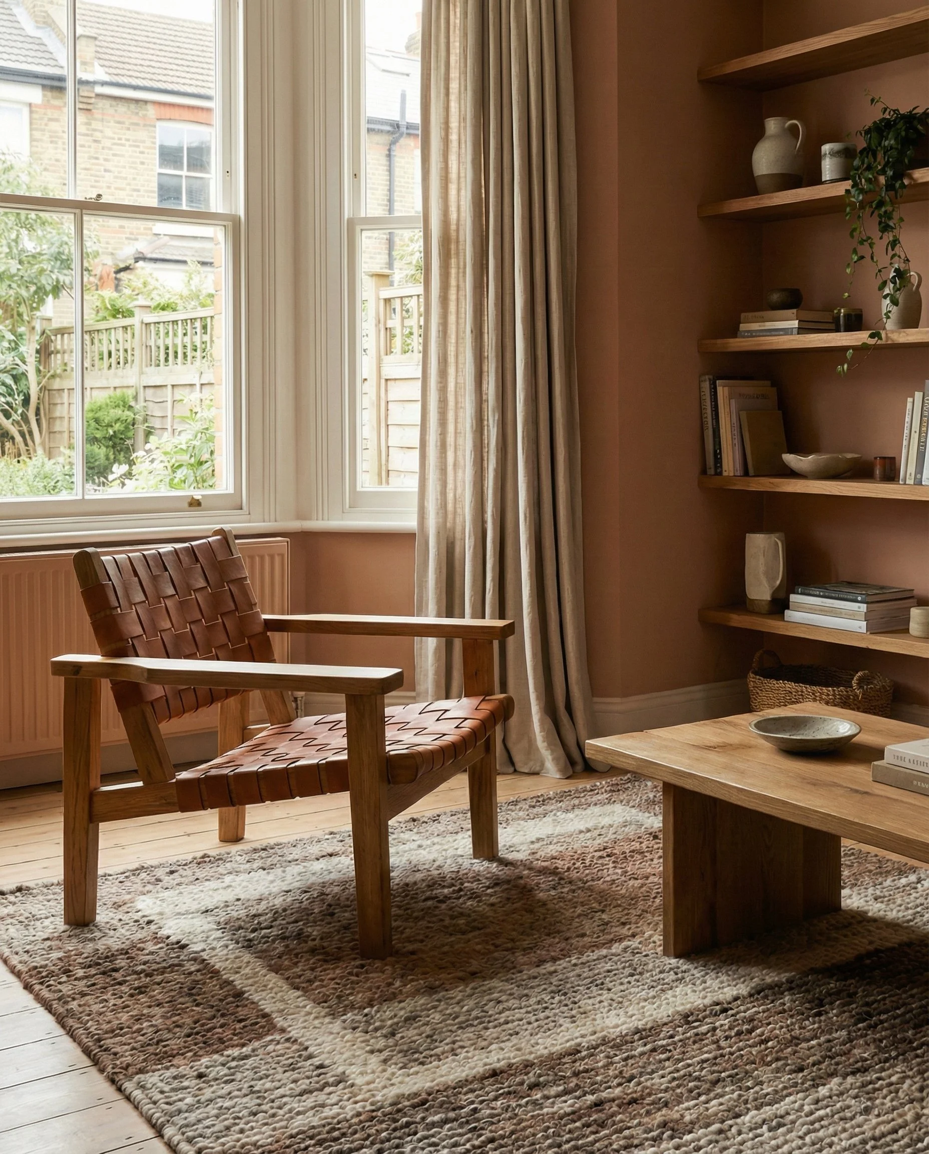 thinking chair in a living space