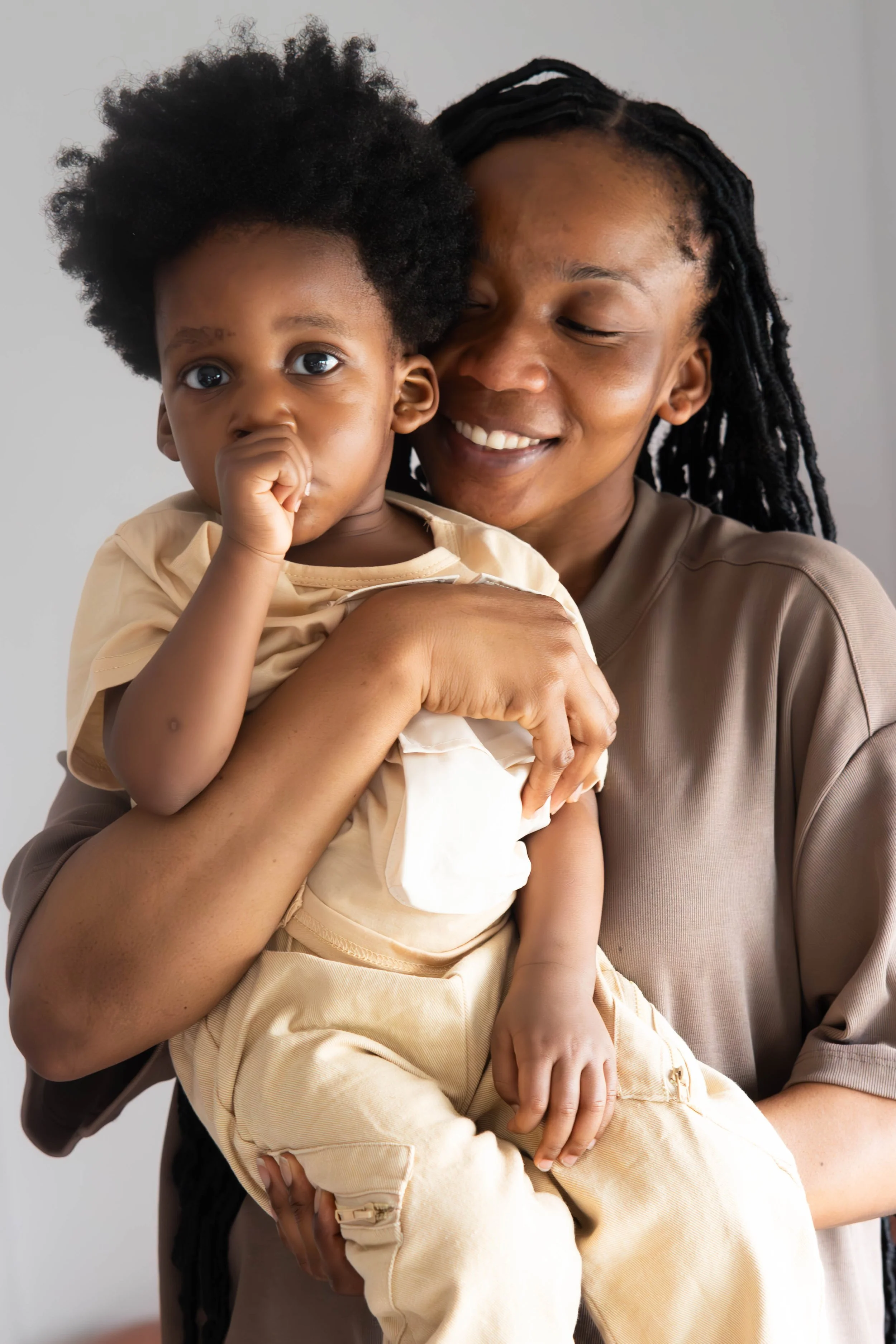 maman et son fils shooting anniversaire