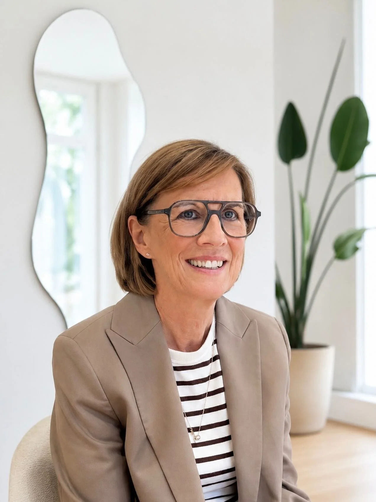 Etwas Neues, das sich &uuml;berraschend vertraut anf&uuml;hlt. Angela mit ihrer neuen Brille von @oscarmagnusonspectacles 🤍

#oscarmagnuson #optiker #stade #hamburg #eyewear