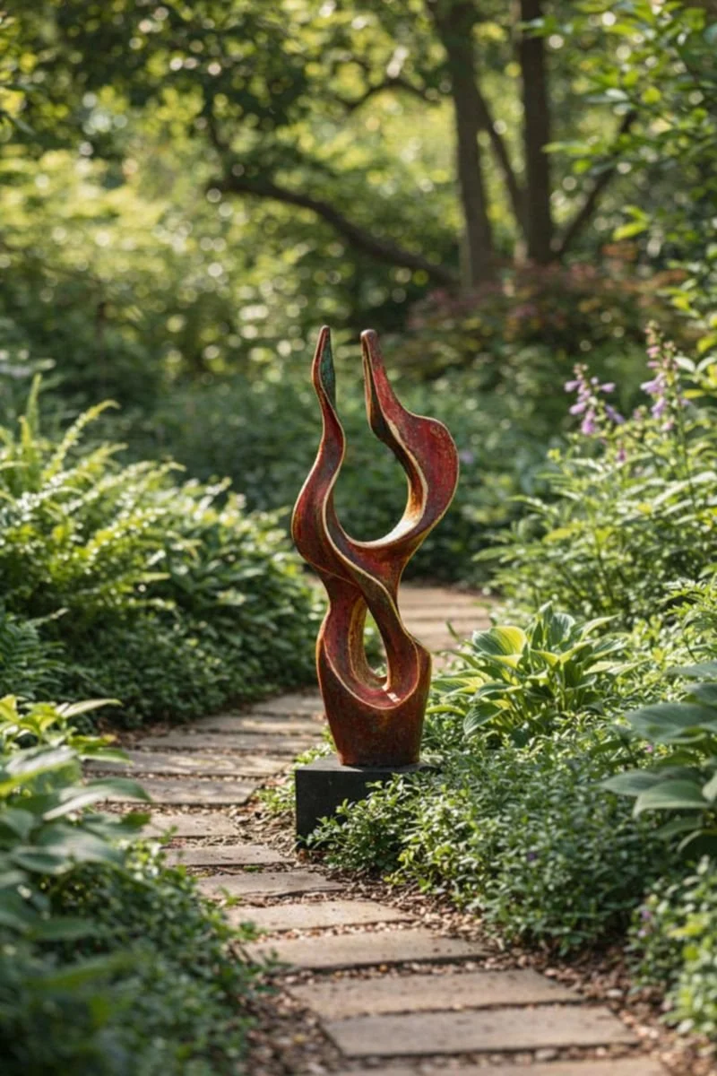 Handcrafted bronze sculpture by contemporary sculptor John Mallett. Each piece is shaped by hand in response to landscape, material, and time.