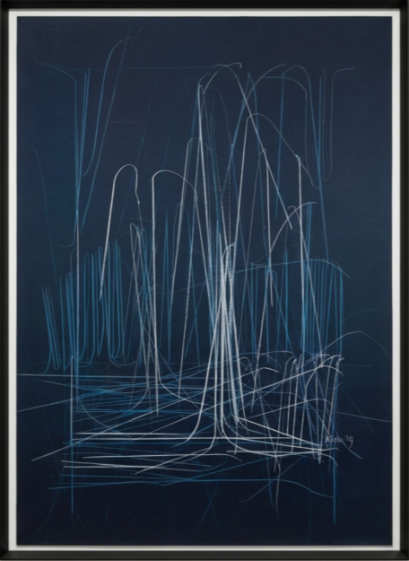 'Water as structure 2' Framed Artwork