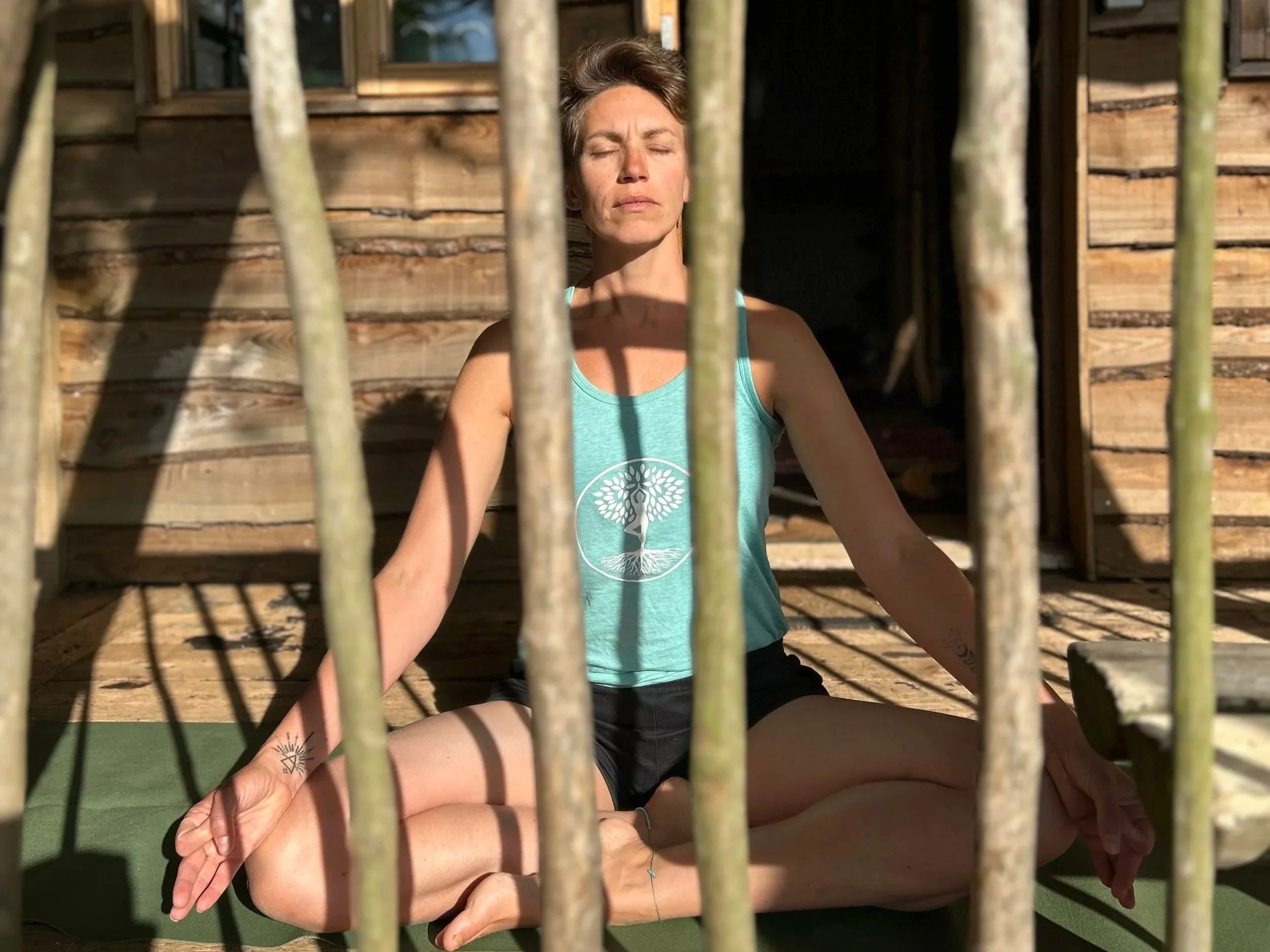 Ailie Tam, cycle-based yoga teacher, St George Bristol