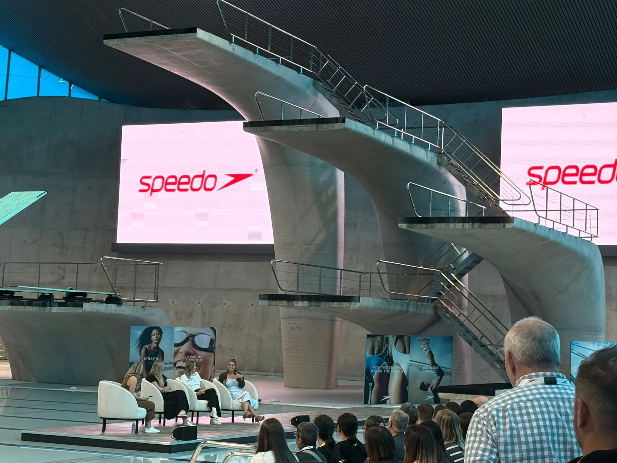 Stage in the Water - PSP at the London Aquatics Centre
