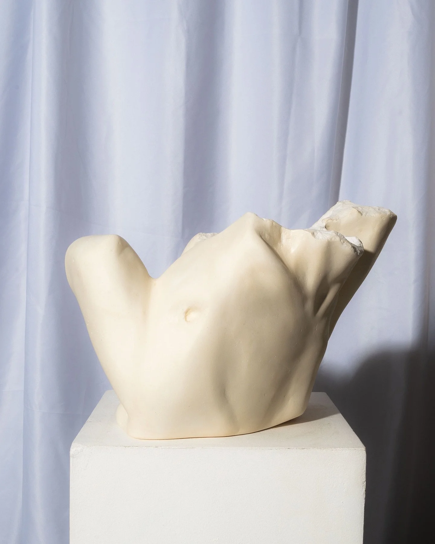 DELPHINE MIQUEL &mdash; The Paris Artists

Delphine Miquel is a Paris-based sculptor whose work explores the body as a site of transformation and interconnection. With a background in fashion and fine arts, her practice focuses on sustainability and 