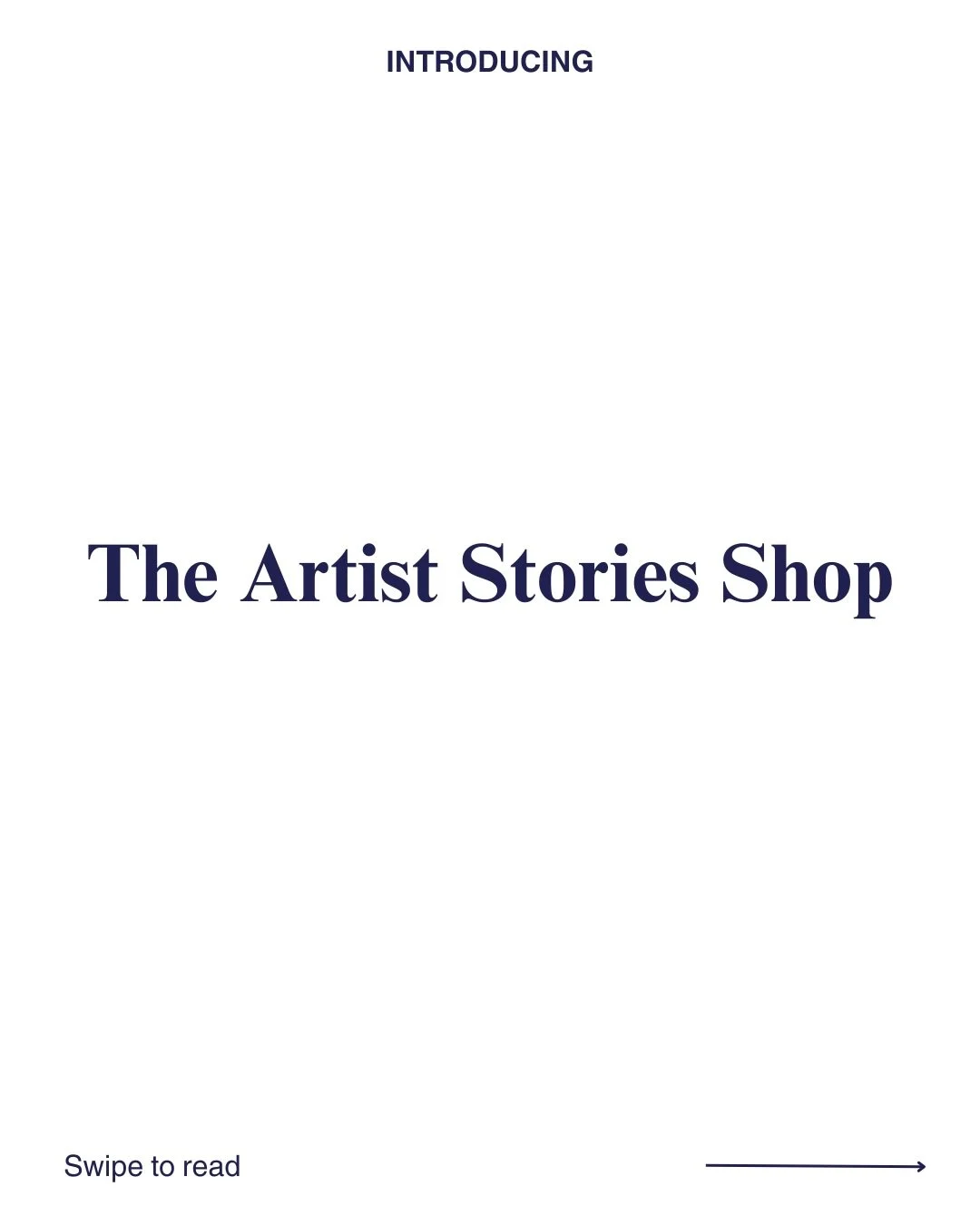 Introducing The Artist Stories Shop, launching February 6, 2026. 🏷️

A new space designed to make discovering and collecting art more accessible, featuring curated drops that highlight compelling artists. 

Our first capsule showcases selected works