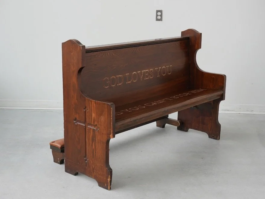 SIT WITH THE TEXT: ELA WASNEY&rsquo;S JOHN 6:10

Ela Wasney is a Winnipeg-based artist working across text, sculpture, and material-based practices. Using found and reworked texts from roadside signage and everyday sources, Wasney gives language a ph