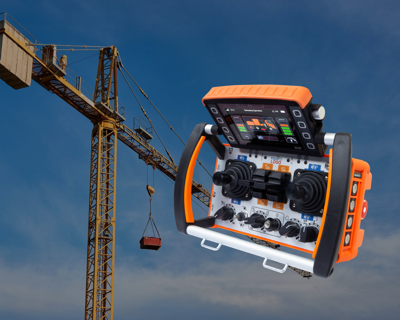 Radiostyring til kraner med fokus på sikkerhed og drift