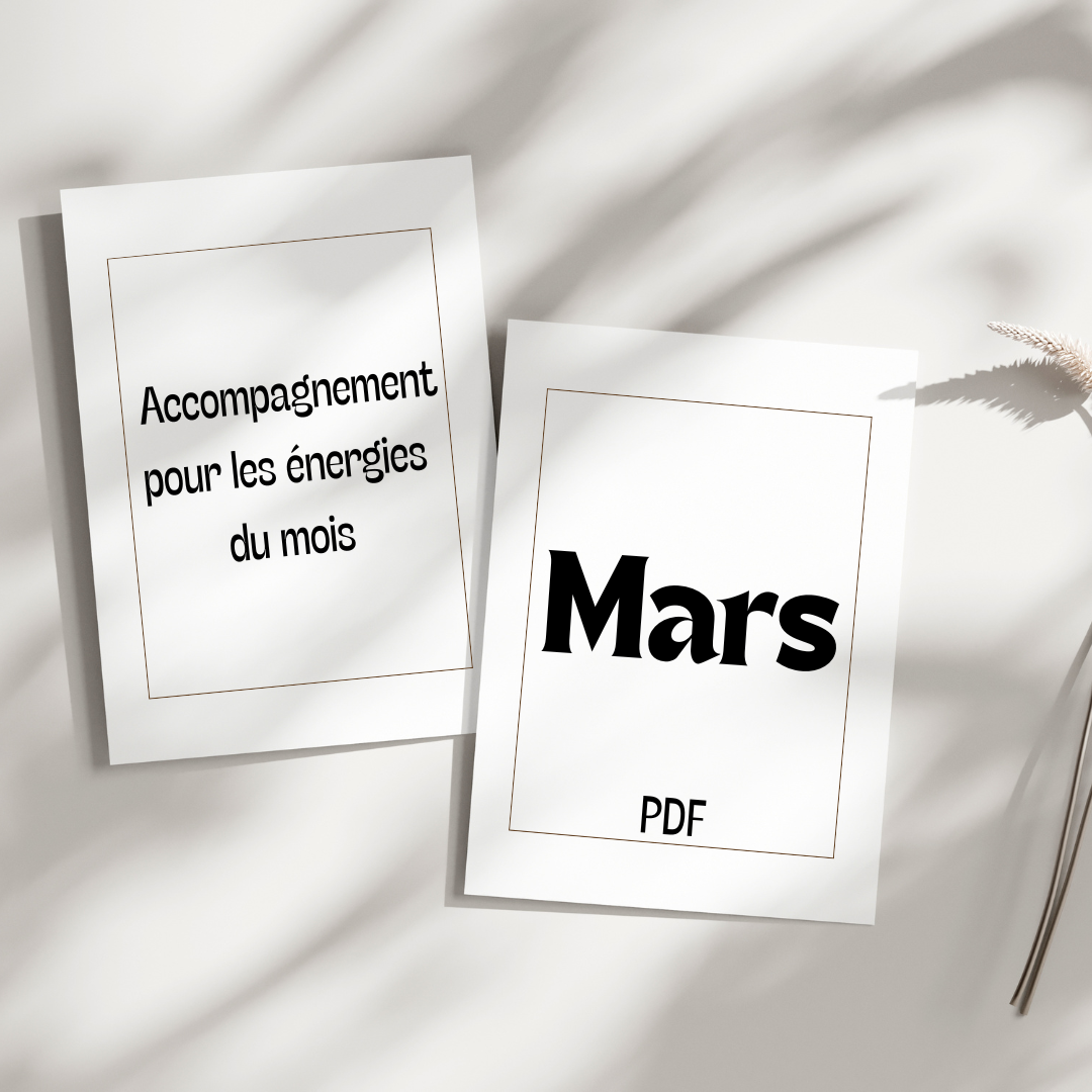 Accompagnement mois de Mars