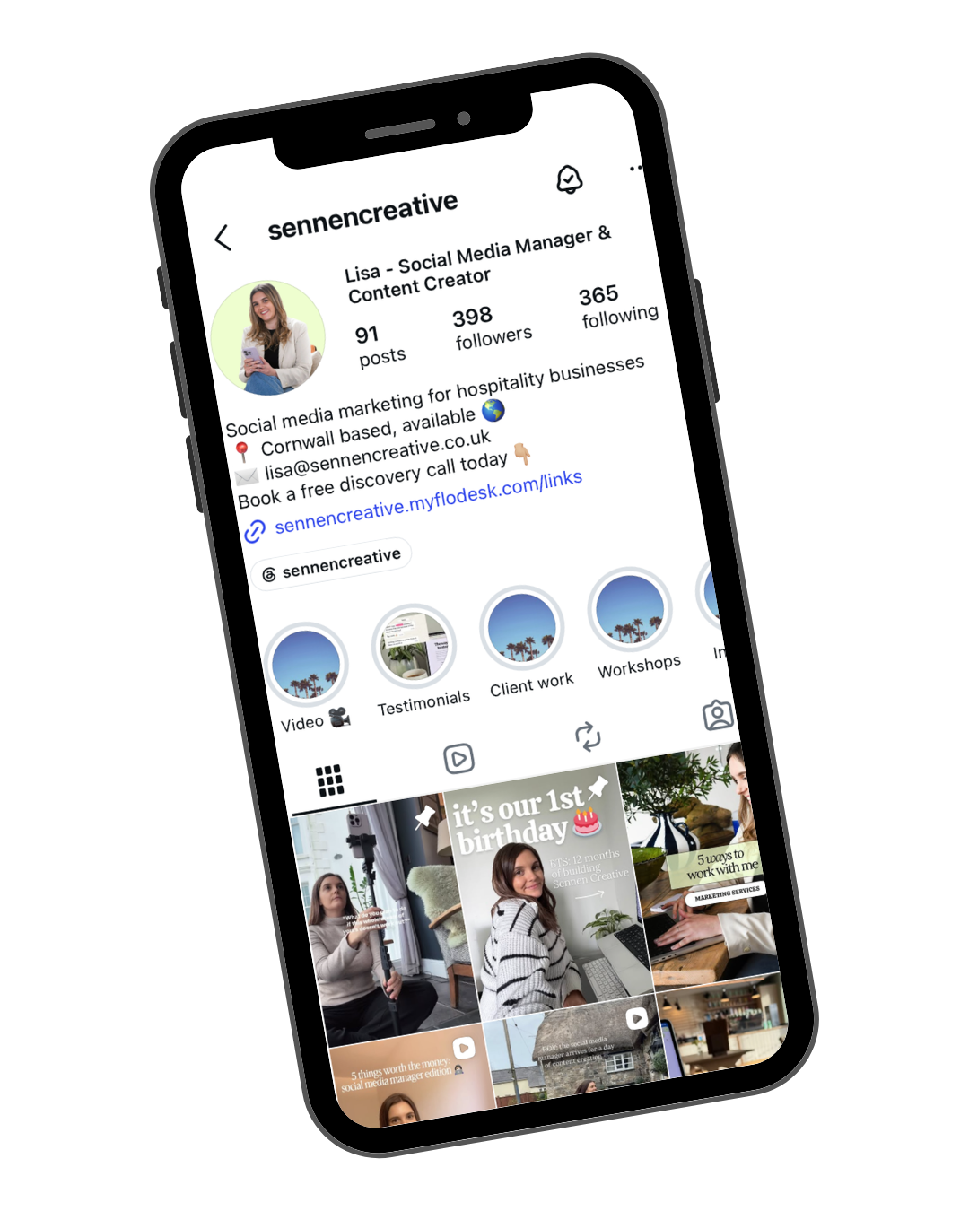 social-media-marketing-in-cornwall-sennen-creative-phone