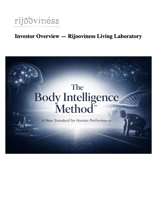 Body Intelligence Method human performance recalibration system developed by Reg Lenney