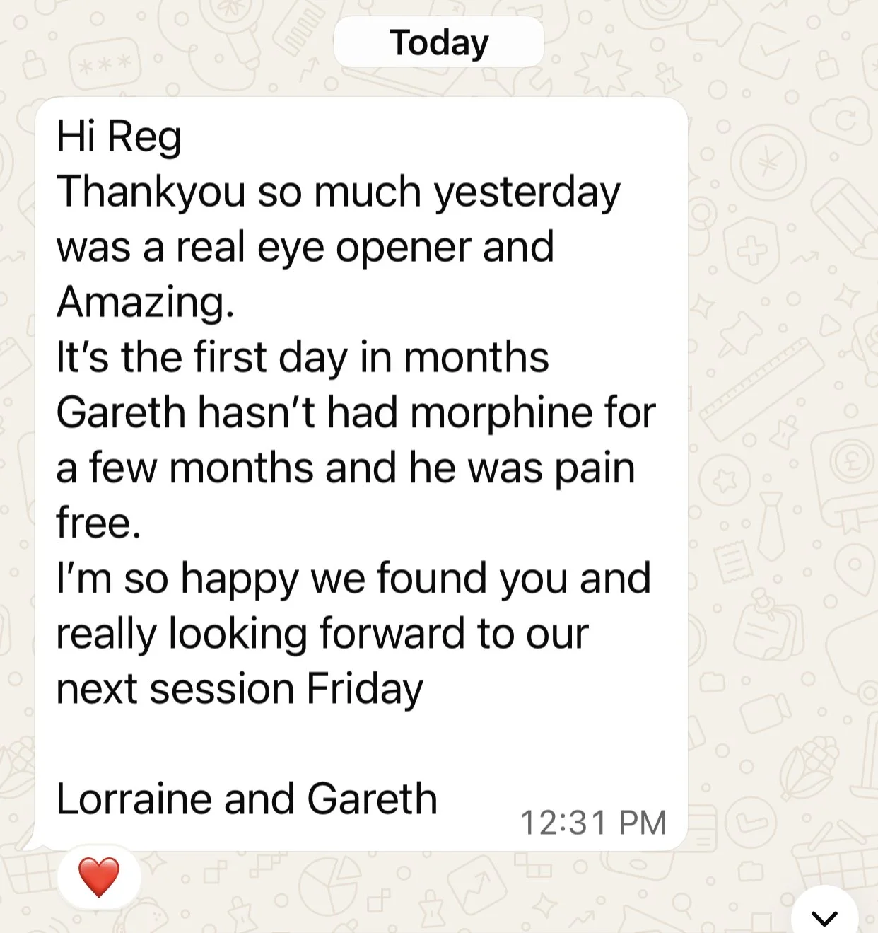 Body Wisdom helps to eliminate pain