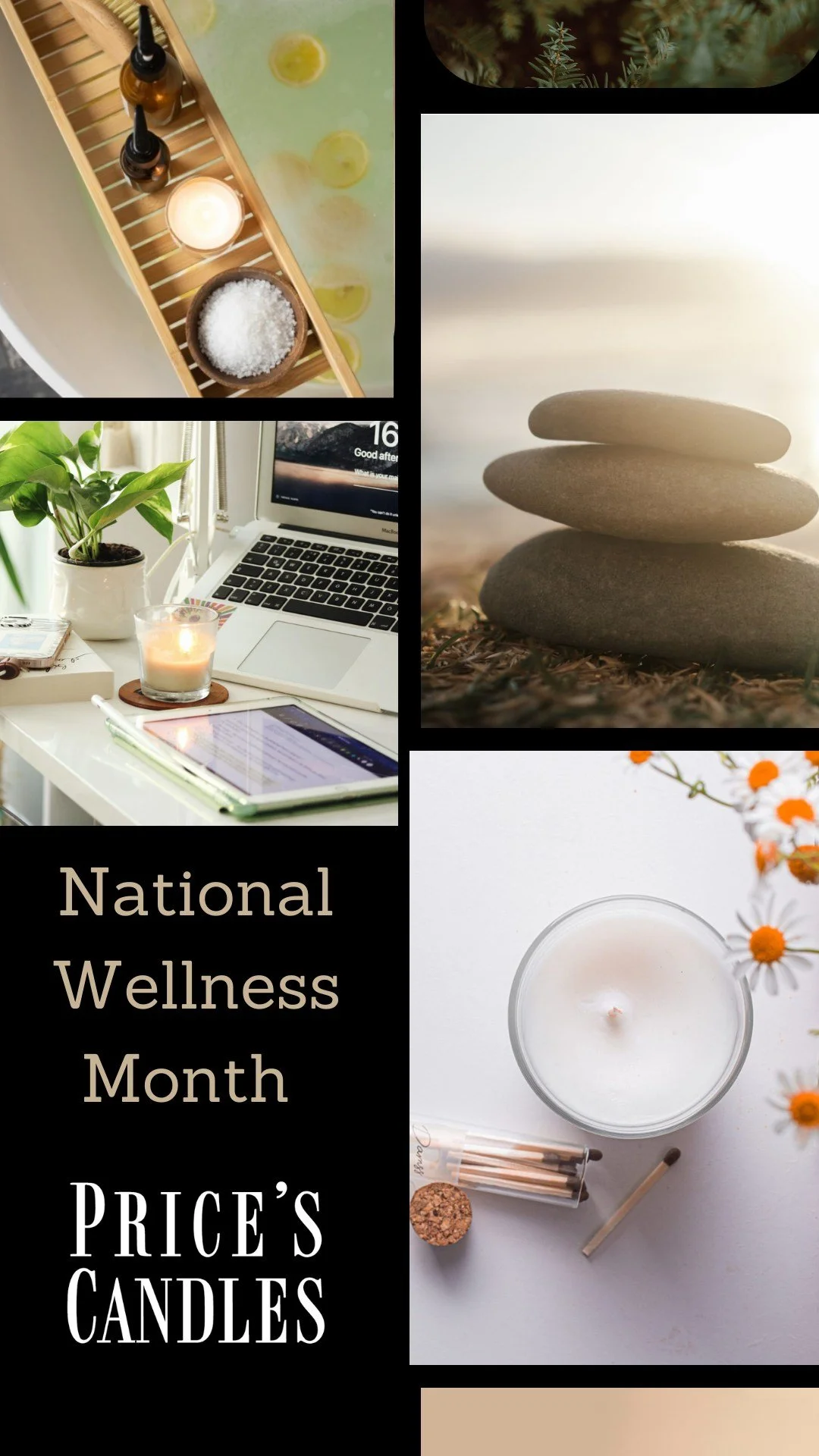 Celebrate National Wellness Month ✨

This August, take a moment to prioritize your well-being with the calming power of candles. Whether you're relaxing after a long day, meditating, or simply setting the mood for peace, the right fragrance can trans
