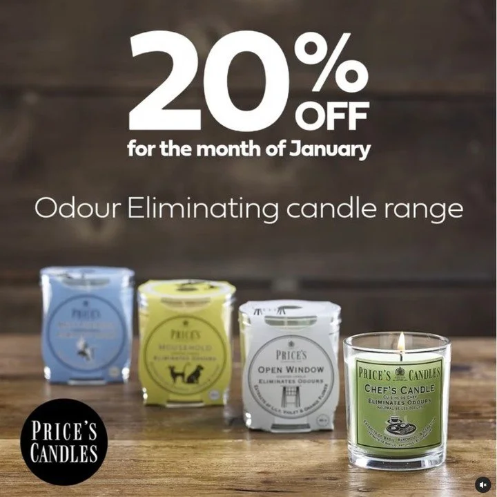 Kick off 2026 with a clean, fresh space. Our Odourfoyl technology doesn&rsquo;t mask, it eliminates unwanted smells, leaving only pure, fresh air.

Enjoy 20% off all January &ndash; try our Odour-Eliminating Jar Candles today! 🕯️

#FreshStart #Odour