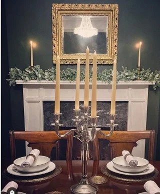 A big thank you to @at.home.by.the.river for showing us how to set the perfect Valentine&rsquo;s Day vibe with our tapered candles! 🕯️💖

 The soft, romantic glow creates an intimate atmosphere for a cosy dinner. 

What do you think? 😍

#Valentines