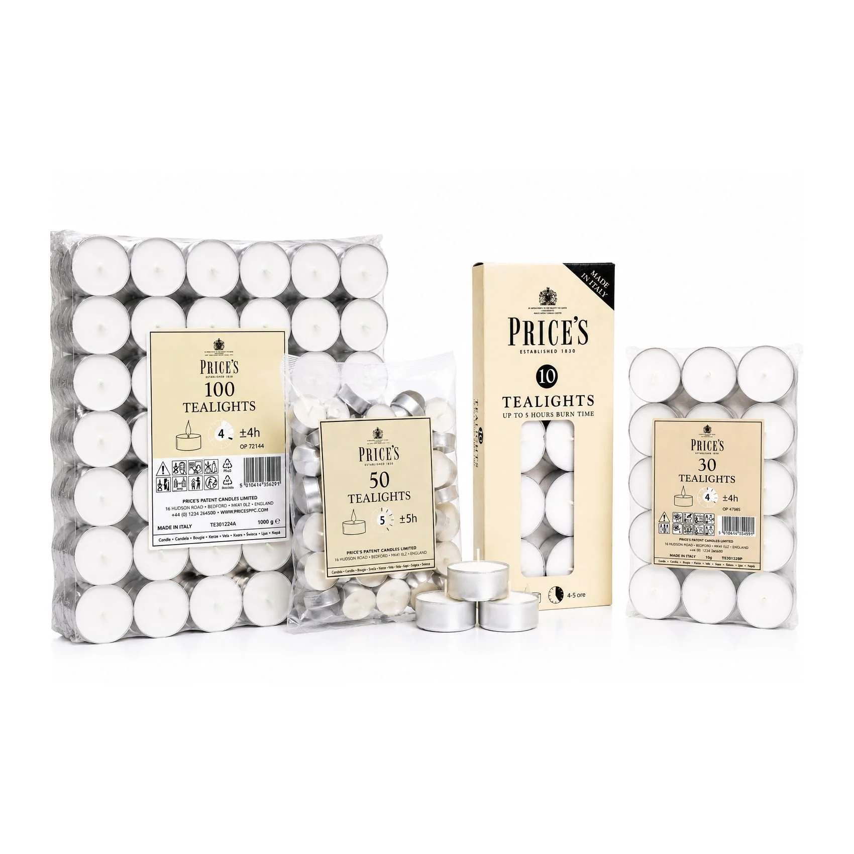 White Tealights