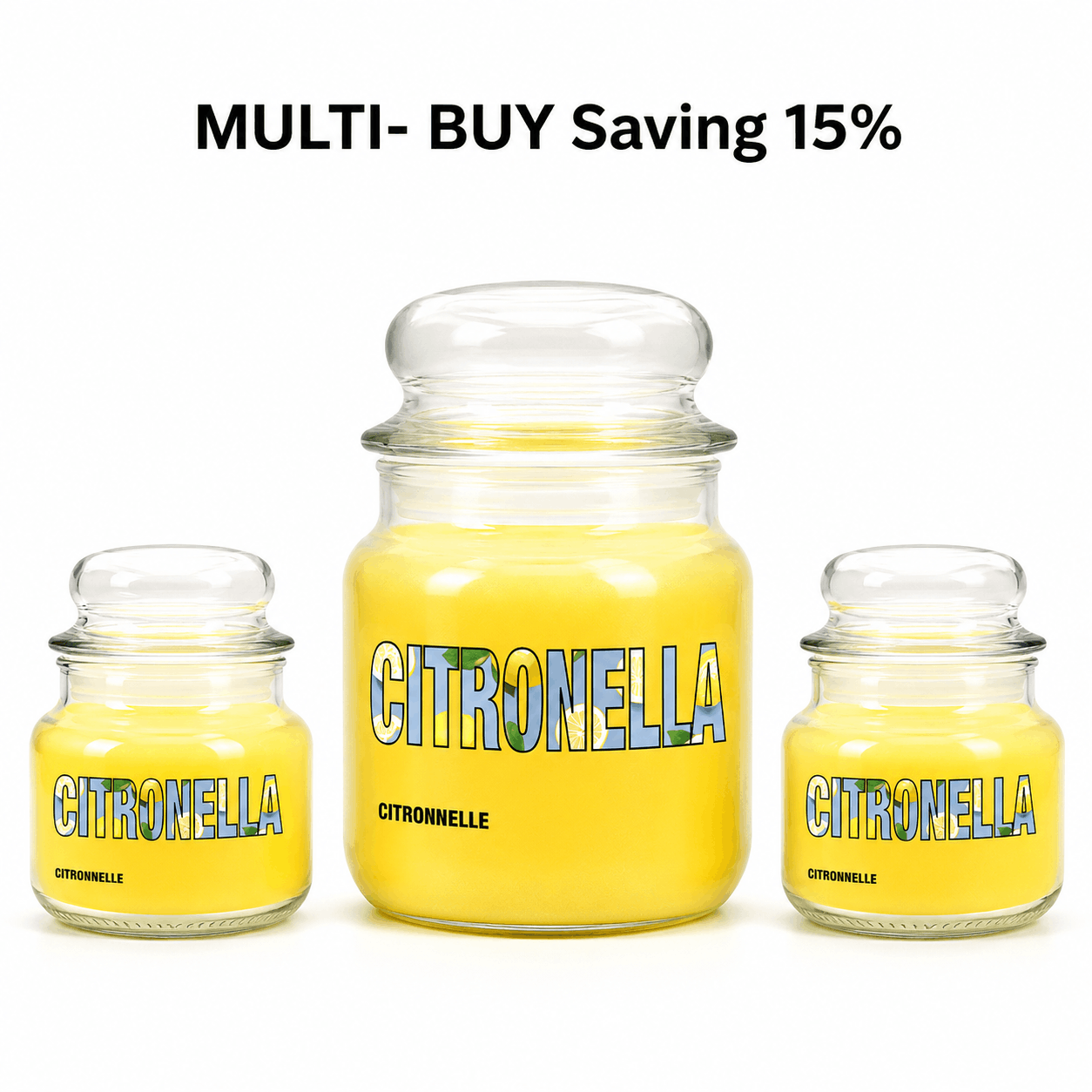 Citronella Candles Multi-Buy