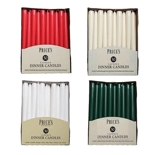 Tapered Dinner Candles