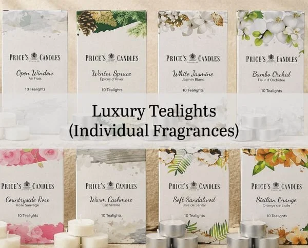Luxury Tealights (Individual Fragrances)