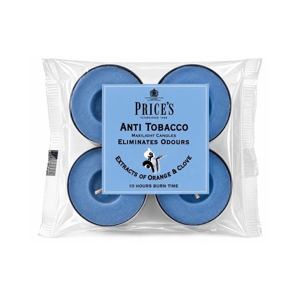 anti tobacco candles Anti-Tobacco Range — Price's Candles