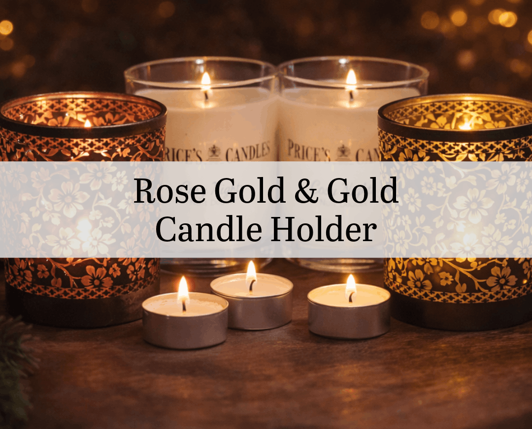 Rose Gold & Gold Candle Holder Collection