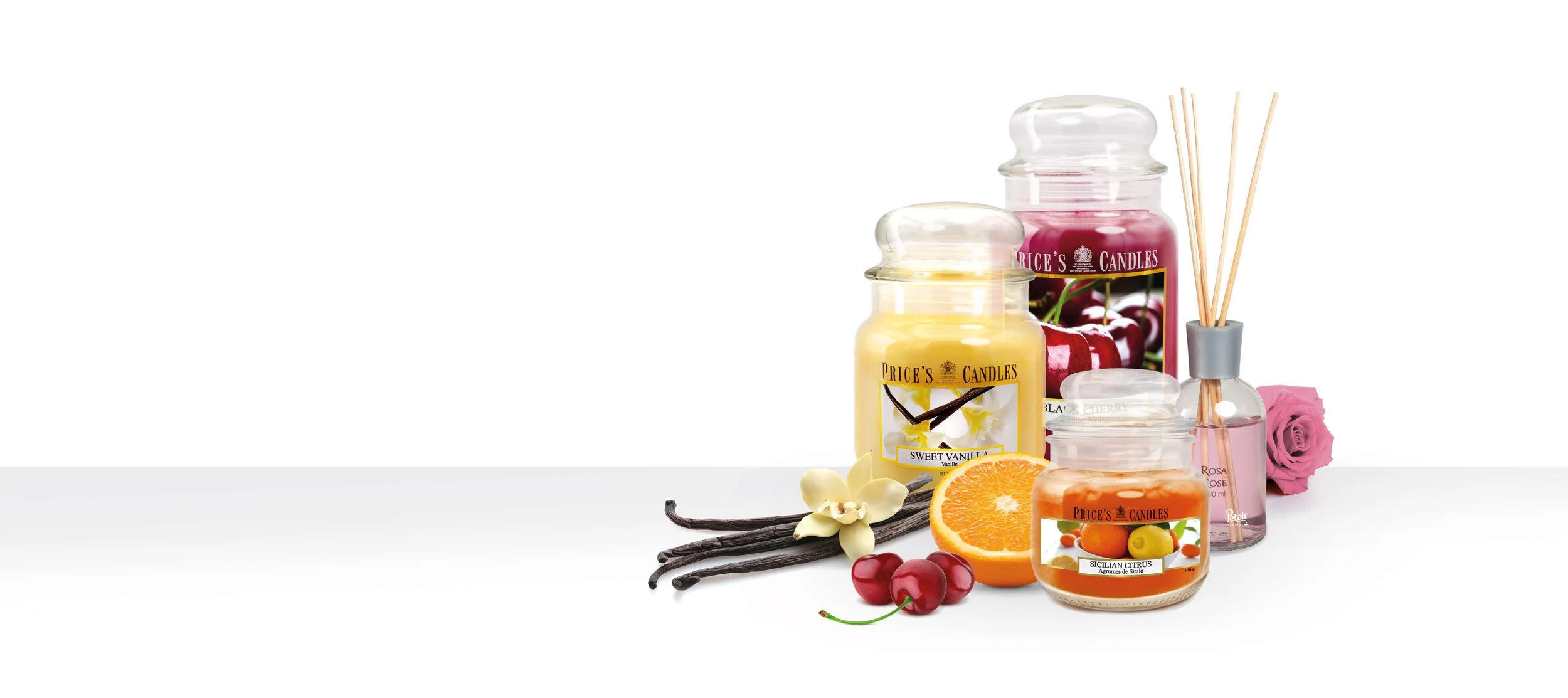 Price's Candles | Jar Candles. diffusers reed | online candle shop