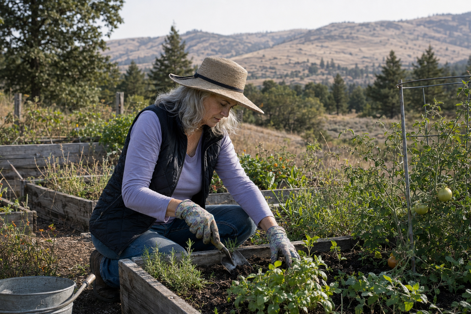 GARDENING IN SOUTHERN OREGON IS BOTH A SPORT AND A PASSION