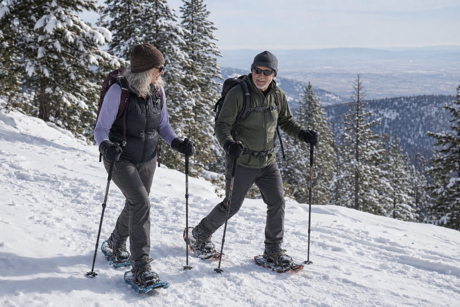 SOUTHERN OREGON SNOWSHOERS TRAIN FOR THE TRAILS (AND LIFE) WHETHER THERE IS SNOW OR NOT