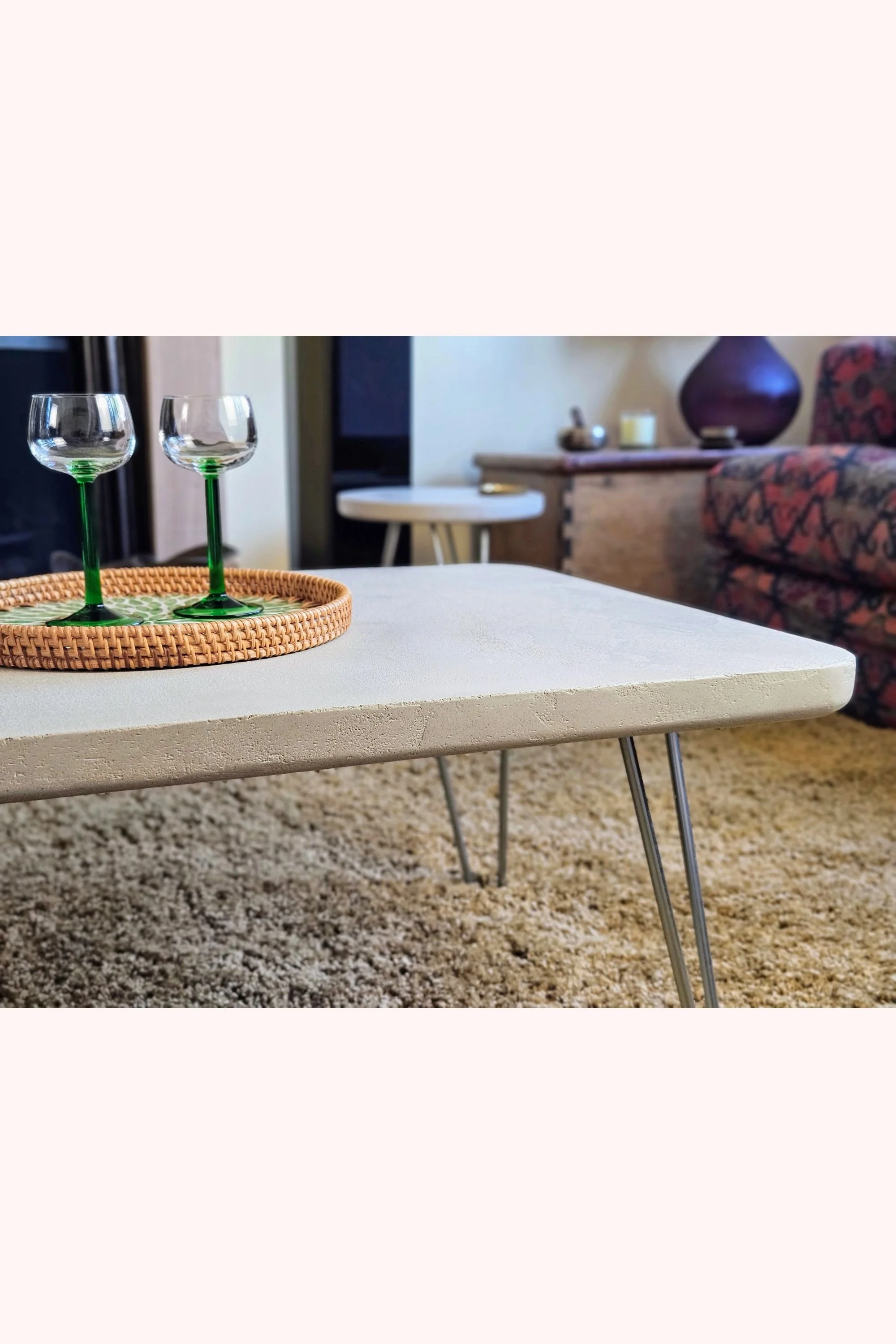Microcement Coffee Table