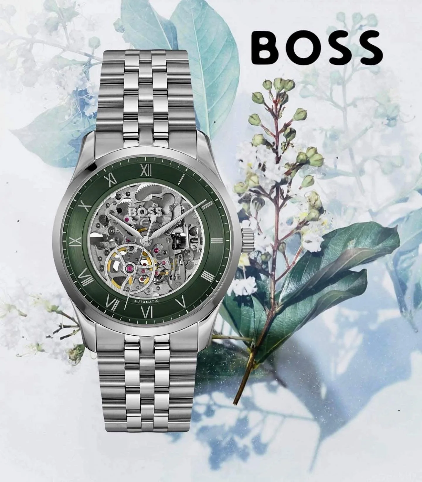 Nieuw van @boss ! De skeleton watch! #boss #watch #visconti #uurwerk